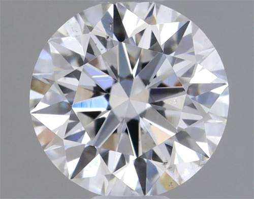 0.4 carat F-SI1 Excellent cut Natūralus Round Deimantas (1)