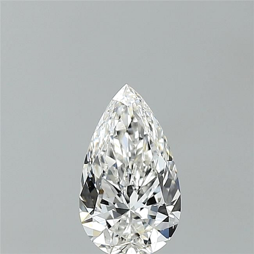 1.2 carat F-SI1 Natūralus Pear Deimantas (1)