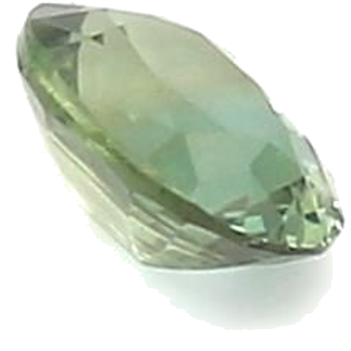 0.38 carat GREEN BRILLIANTSTEP cut Oval Safyras (1)