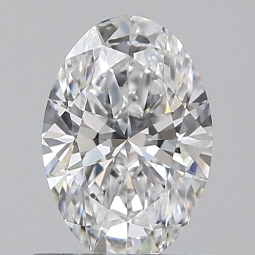 0.61 carat D-VVS2 Natūralus Oval Deimantas (1)