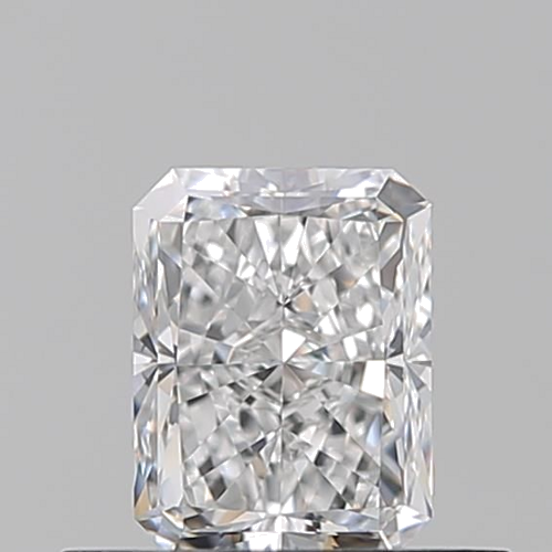 0.51 carat E-VVS2 Natūralus Radiant Deimantas (1)