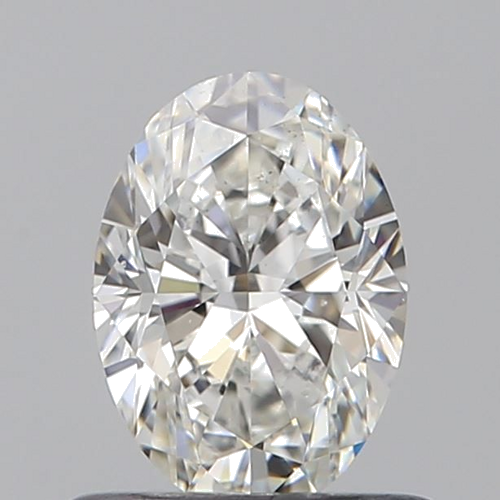 0.6 carat G-SI1 Natūralus Oval Deimantas (1)