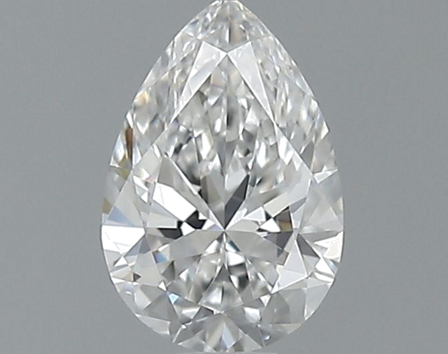 0.5 carat F-VS1 Natūralus Pear Deimantas (1)