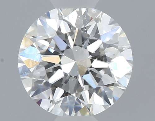0.5 carat F-SI1 Excellent cut Natūralus Round Deimantas (1)