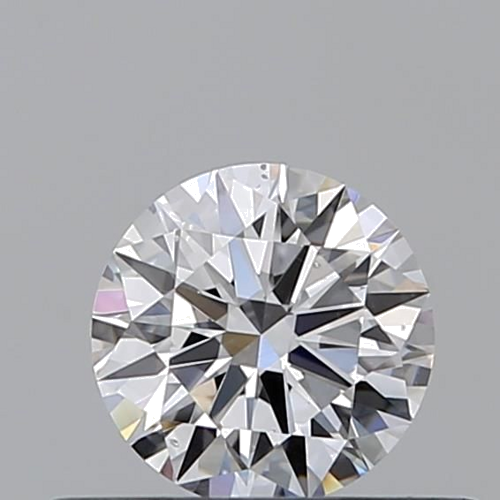 0.37 carat D-SI1 Excellent cut Natūralus Round Deimantas (1)