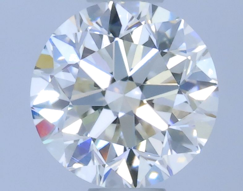 0.5 carat I-VVS2 Very Good cut Natūralus Round Deimantas (1)
