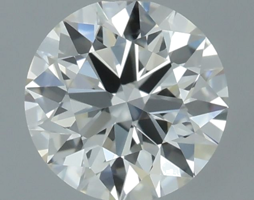 0.5 carat I-VVS2 Excellent cut Natūralus Round Deimantas (1)