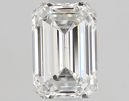 0.61 carat F-SI1 Natūralus Emerald Deimantas (1)