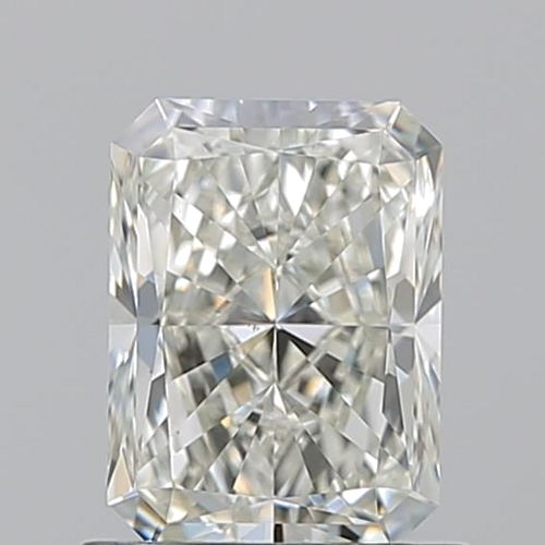 1.01 carat K-VS2 Natūralus Radiant Deimantas (1)