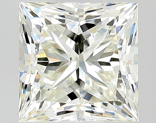 0.61 carat K-SI1 Natūralus Princess Deimantas (1)