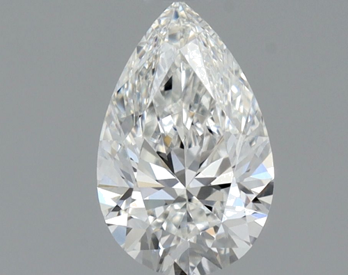 0.51 carat F-VS1 Natūralus Pear Deimantas (1)
