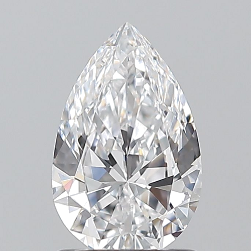 1.01 carat D-VVS1 Natūralus Pear Deimantas (1)