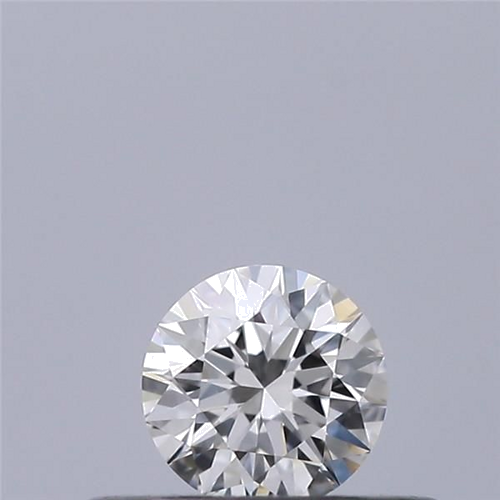 0.19 carat F-VVS2 Excellent cut Natūralus Round Deimantas (1)
