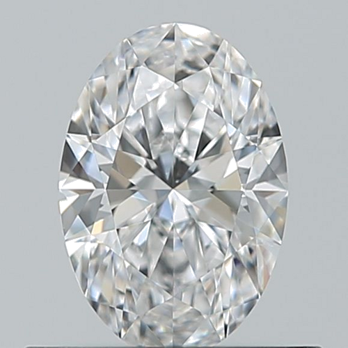 0.52 carat D-VVS1 Natūralus Oval Deimantas (1)