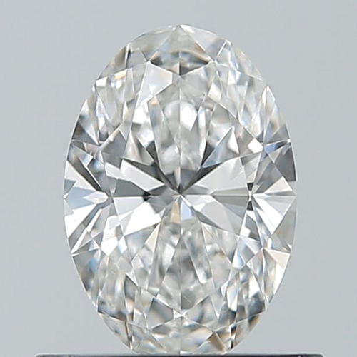 0.6 carat E-VS2 Natūralus Oval Deimantas (1)