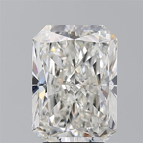 3.2 carat H-VS2 Natūralus Radiant Deimantas (1)