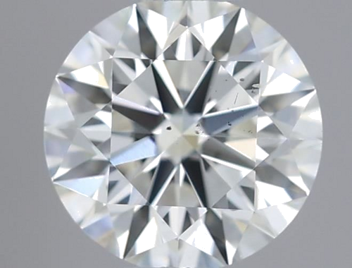 0.35 carat I-VS2 Excellent cut Natūralus Round Deimantas (1)