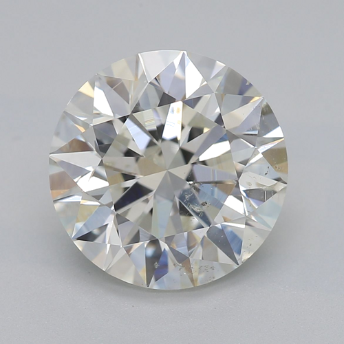 3.0 carat J-SI2 Excellent cut Natūralus Round Deimantas (1)