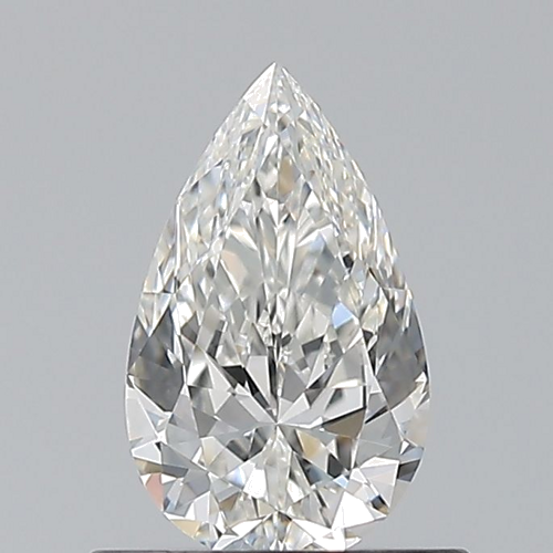 0.59 carat G-VS1 Natūralus Pear Deimantas (1)