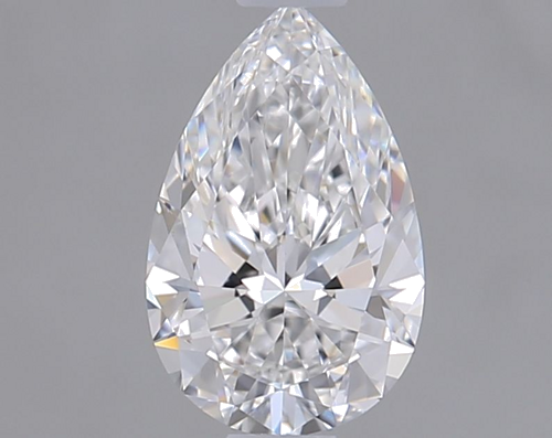 0.56 carat E-VVS2 Natūralus Pear Deimantas (1)