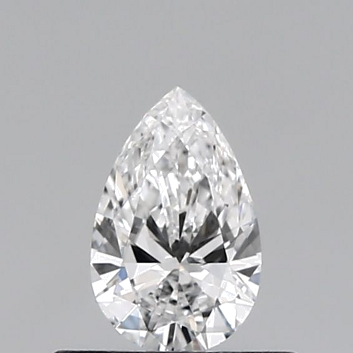 0.32 carat D-IF Natūralus Pear Deimantas (1)