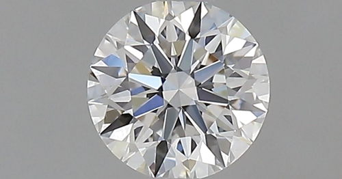 0.55 carat F-VVS1 Excellent cut Natūralus Round Deimantas (1)