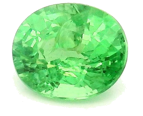 0.41 carat GREEN Oval Garnet (1)