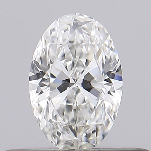 0.29 carat G-VVS2 Natūralus Oval Deimantas (1)