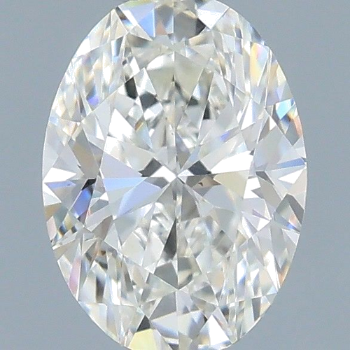 0.5 carat H-VS1 Natūralus Oval Deimantas (1)