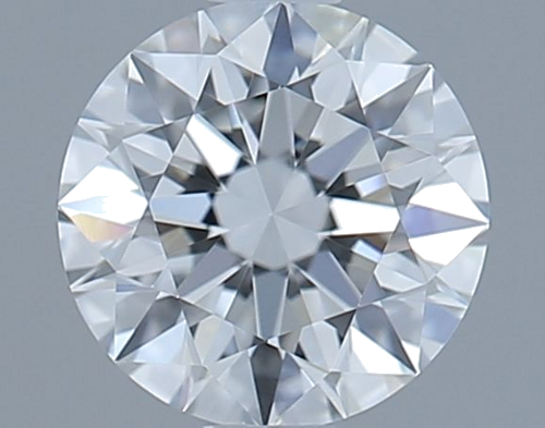 0.5 carat F-VVS1 Excellent cut Natūralus Round Deimantas (1)