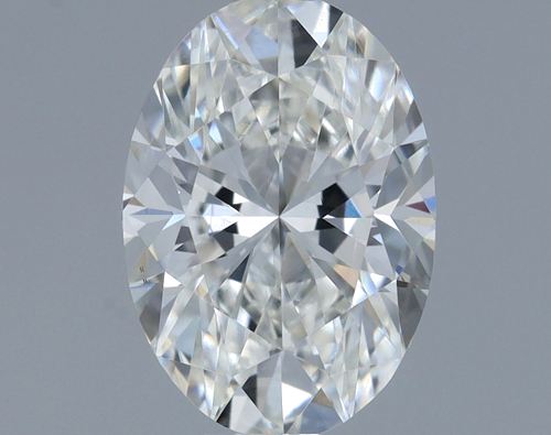 0.55 carat G-SI1 Natūralus Oval Deimantas (1)
