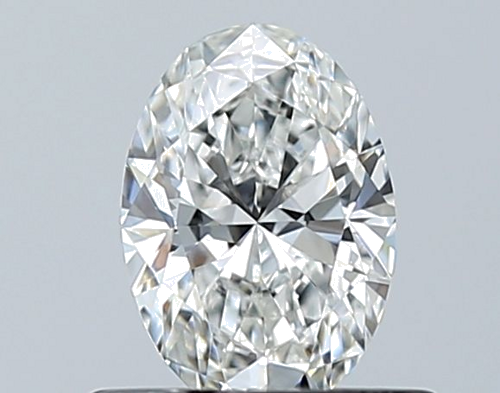 0.51 carat F-VVS1 Natūralus Oval Deimantas (1)