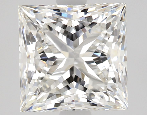 2.04 carat F-VS2 Natūralus Princess Deimantas (1)