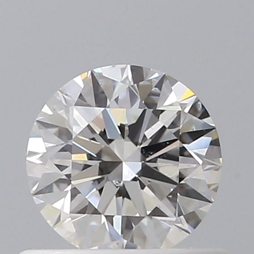 0.5 carat F-SI1 Excellent cut Natūralus Round Deimantas (1)
