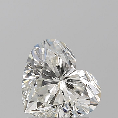 1.52 carat I-SI2 Natūralus Heart Deimantas (1)