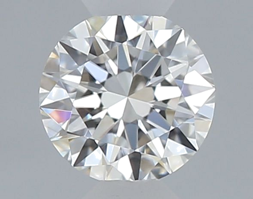0.25 carat F-VVS1 Excellent cut Natūralus Round Deimantas (1)
