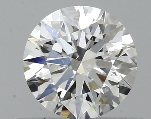 0.5 carat E-SI2 Excellent cut Natūralus Round Deimantas (1)
