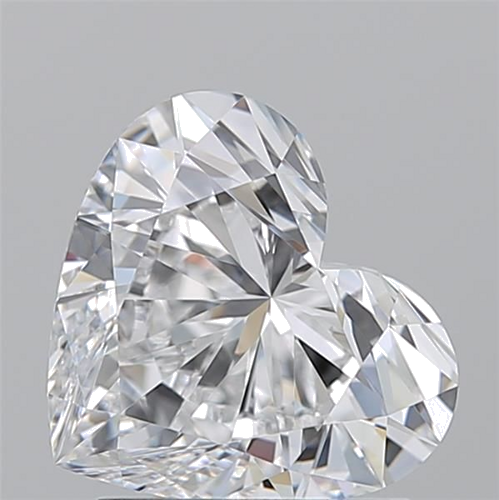 1.73 carat D-IF Natūralus Heart Deimantas (1)