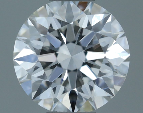 0.5 carat H-VVS2 Excellent cut Natūralus Round Deimantas (1)