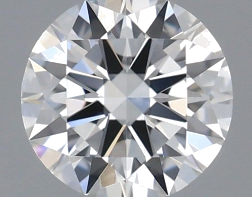 0.23 carat F-VVS2 Excellent cut Natūralus Round Deimantas (1)