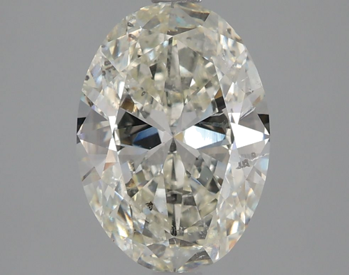 3.01 carat K-SI2 Natūralus Oval Deimantas (1)