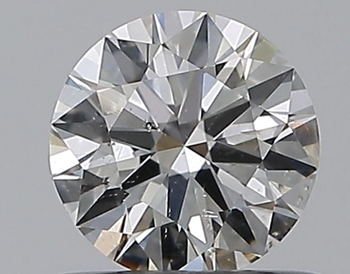 0.5 carat G-SI2 Excellent cut Natūralus Round Deimantas (1)