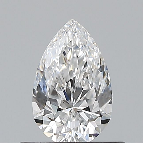 0.5 carat E-VS1 Natūralus Pear Deimantas (1)