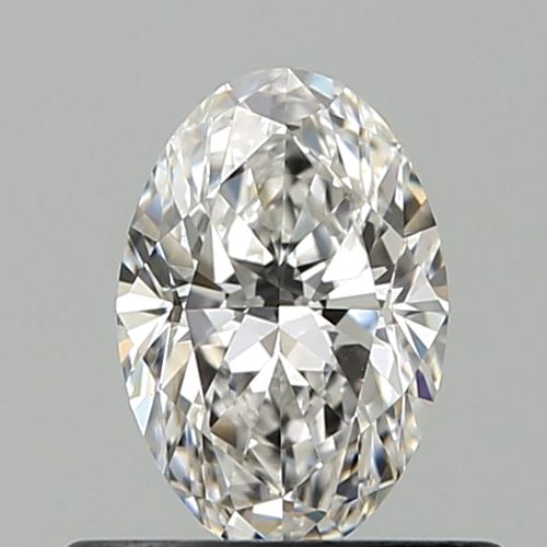 0.49 carat F-VS1 Natūralus Oval Deimantas (1)