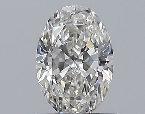 0.5 carat G-VVS2 Natūralus Oval Deimantas (1)