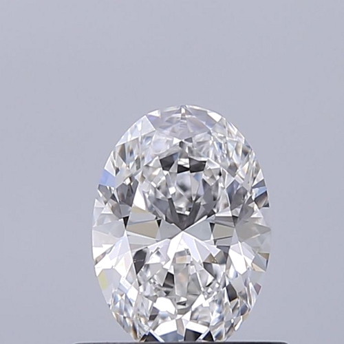 0.52 carat D-VVS2 Natūralus Oval Deimantas (1)