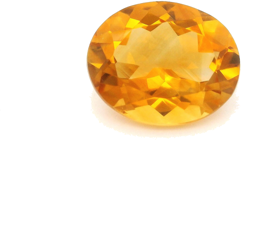 4.29 carat YELLOW Oval Citrine (1)