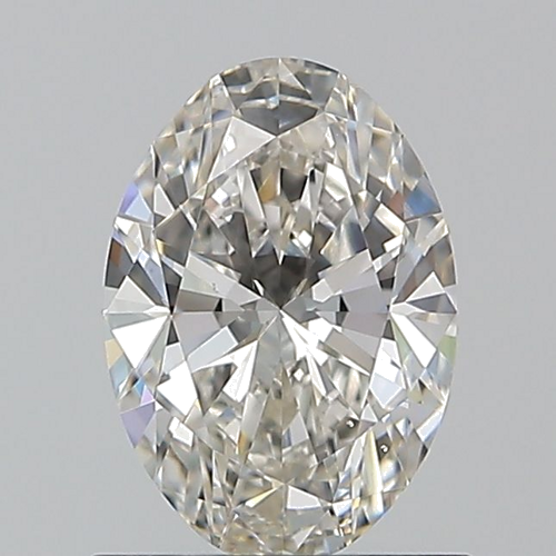 0.9 carat H-VS2 Natūralus Oval Deimantas (1)
