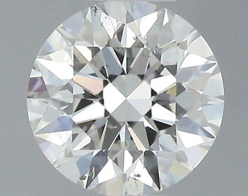 0.47 carat H-SI1 Excellent cut Natūralus Round Deimantas (1)