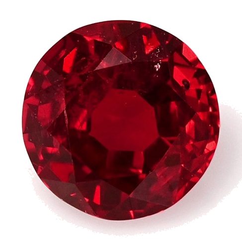 0.54 carat RED Round Rubinas (1)